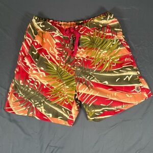 Tommy Bahama Swim Trunks Men's Large FLoral Multicolored Beach Summer